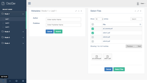 Document Landing Page